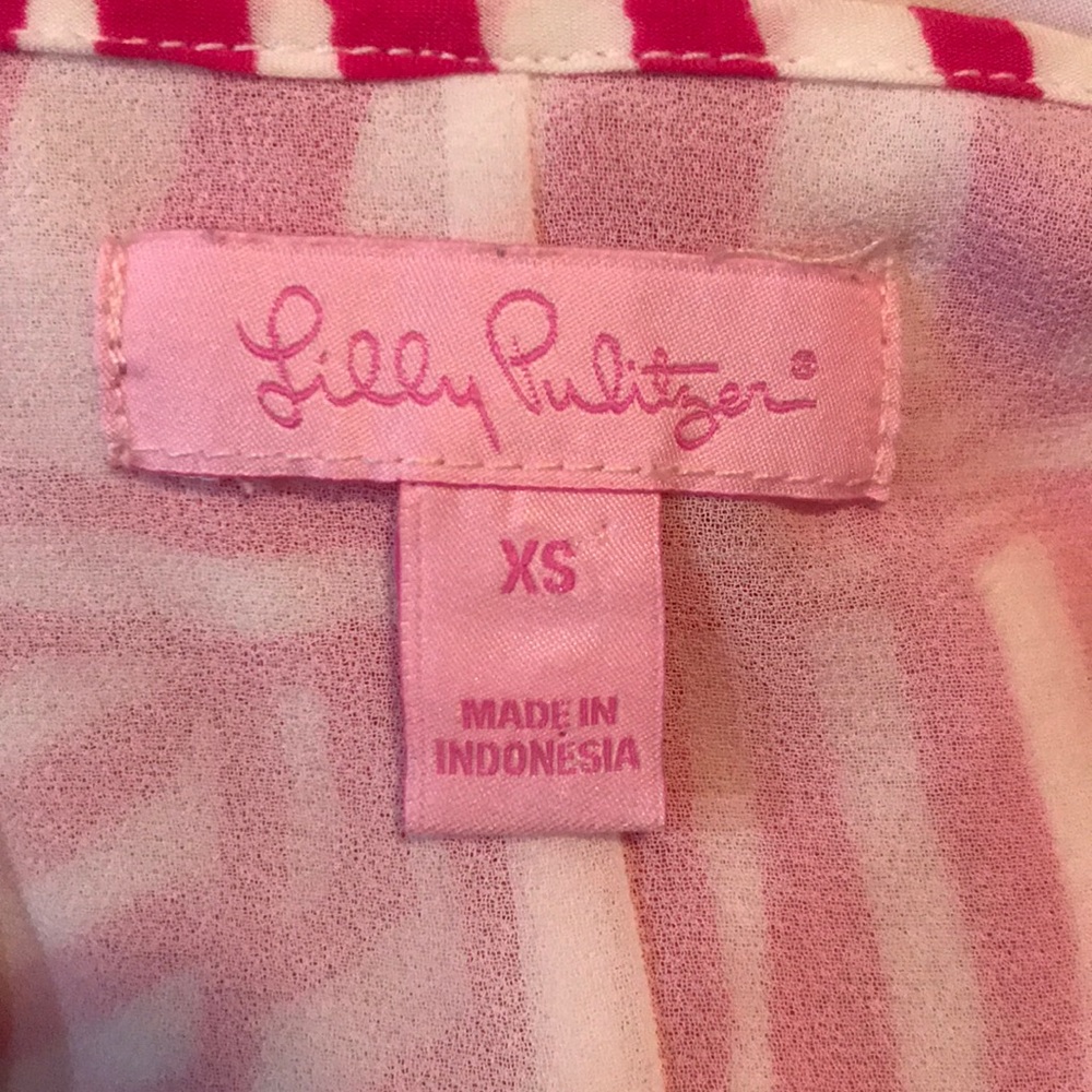 Lilly Pulitzer pattern pink dress - Picture 3 of 3